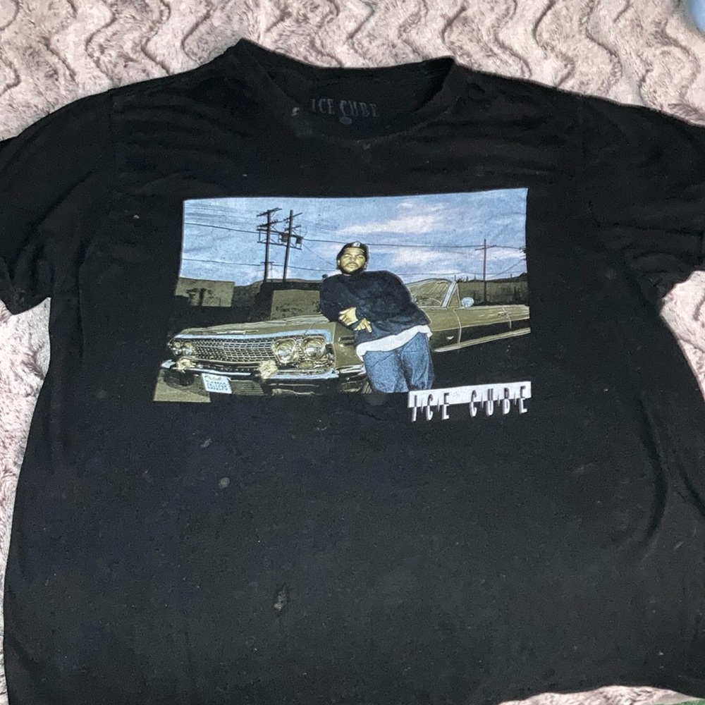 Medium black Ice Cube shirt, fairly used